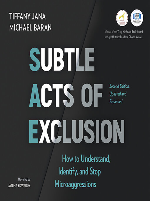Title details for Subtle Acts of Exclusion by Tiffany Jana - Available